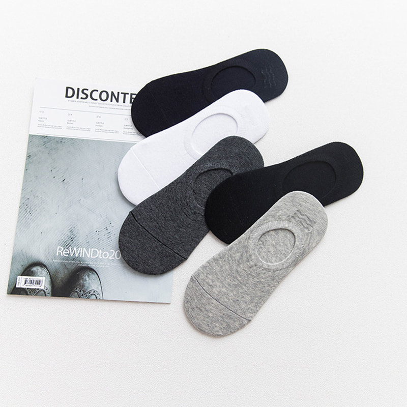 Men's Round Mouth Ship Socks Set