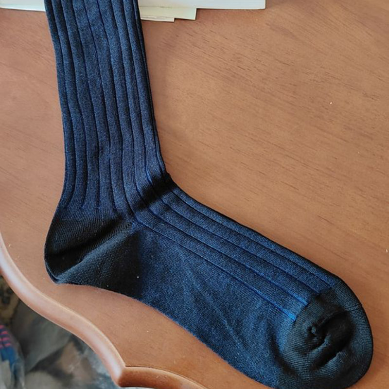 Double Needle Business Football Socks