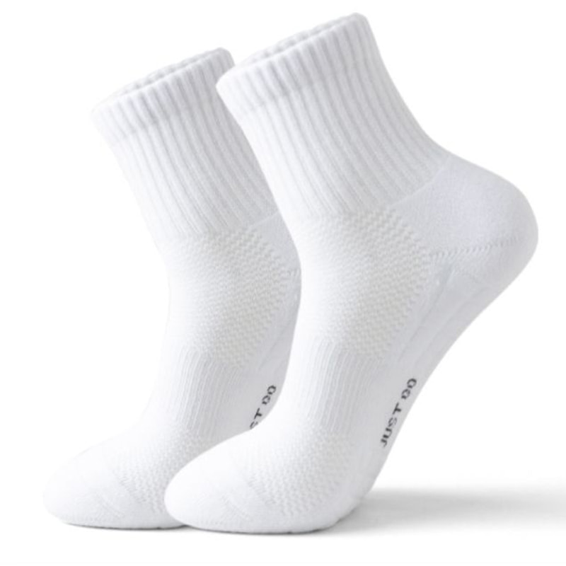 Socks Men's Spring and Autumn Towel Bottom Sports Cotton Socks Professional Running Socks