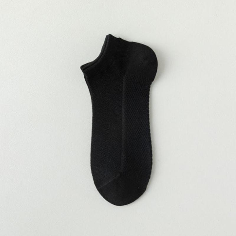 Long Velvet Cotton Socks for Women, Mesh Breathable Short Socks