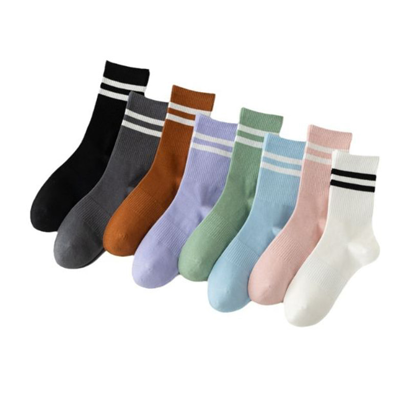 Spring and Autumn Yoga Exercise Fitness Cotton Socks Women's Middle Socks