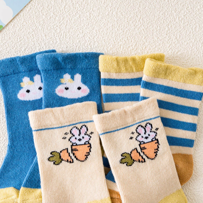 Children's Socks, Tube Socks, Baby Cotton Socks, Boys' and Girls' Baby Socks, Spring and Autumn Baby Socks