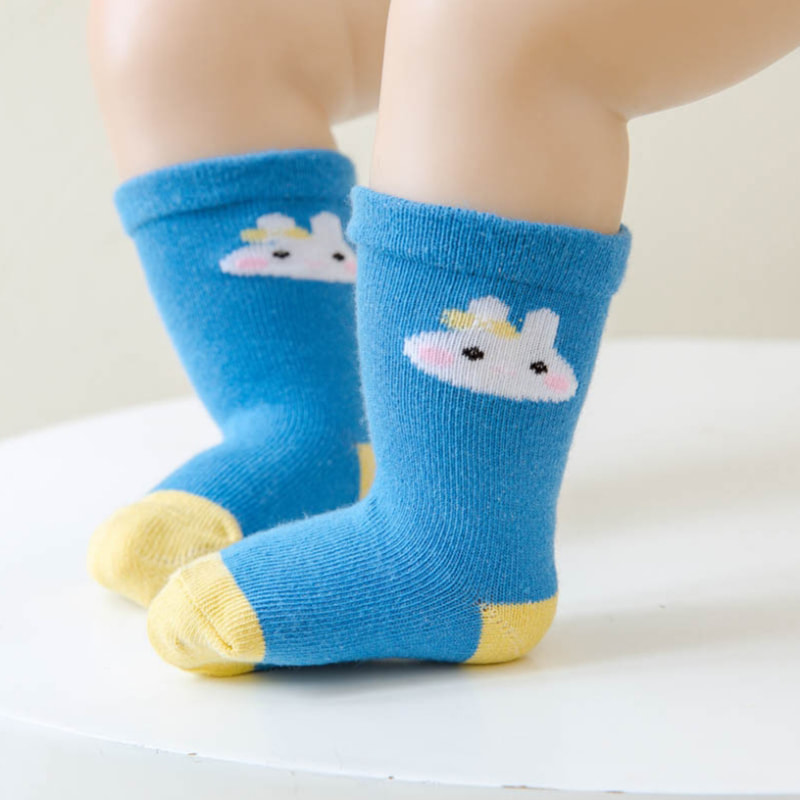 Children's Socks, Tube Socks, Baby Cotton Socks, Boys' and Girls' Baby Socks, Spring and Autumn Baby Socks