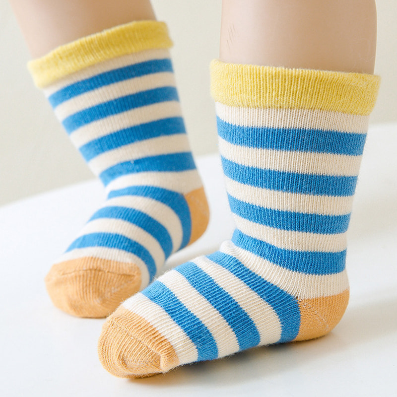 Children's Socks, Tube Socks, Baby Cotton Socks, Boys' and Girls' Baby Socks, Spring and Autumn Baby Socks